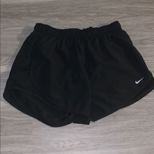 Black Nike shorts